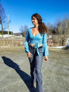 Pale Blue Linen