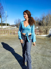 Pale Blue Linen