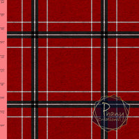 Red mottled checks