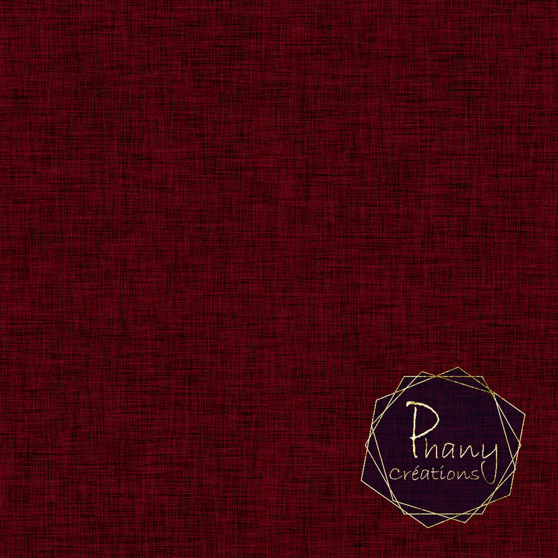 Précommande Avril - Lin Rouge Foncé