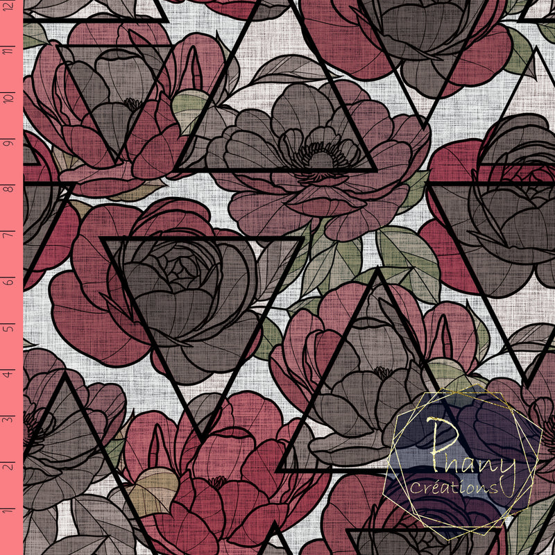 Dernière précommande - Triangle fleurs