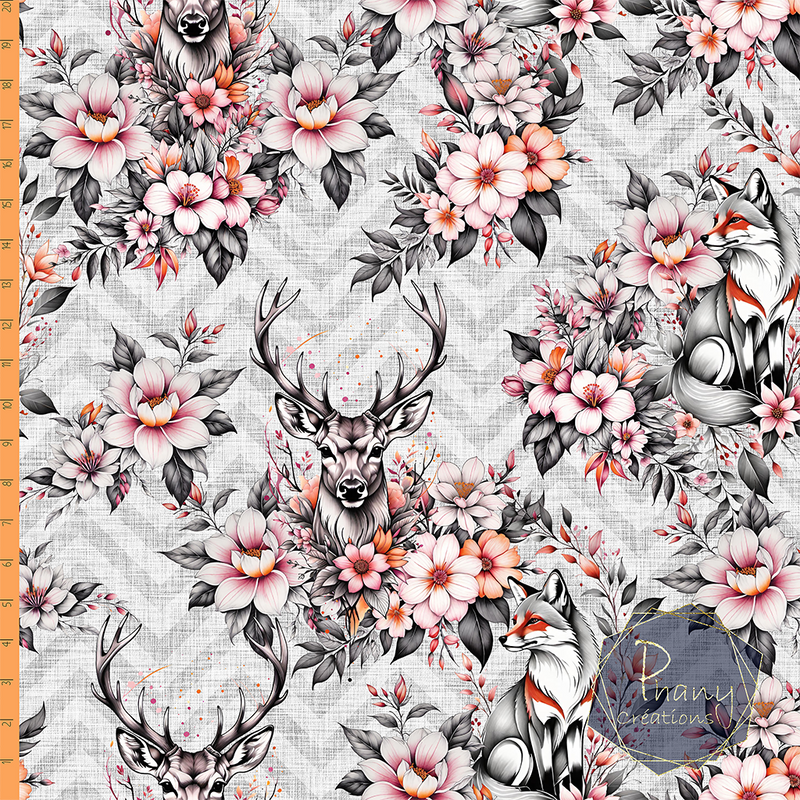 Dernière précommande - Cerf fleurs