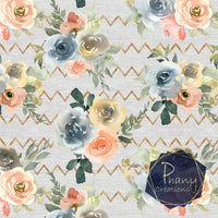 Dernière précommande - Chevrons flowers