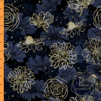 Dernière précommande - Fleur bleu or