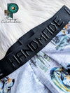 Élastique avec inscription en silicone