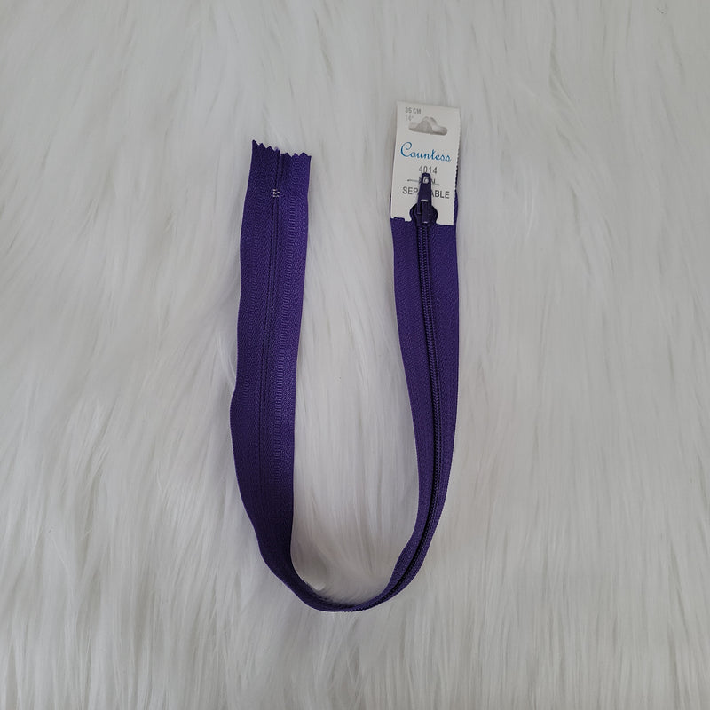 35cm zips (zippers)