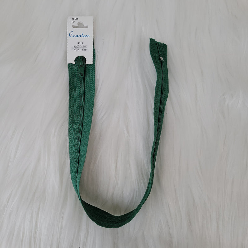 35cm zips (zippers)