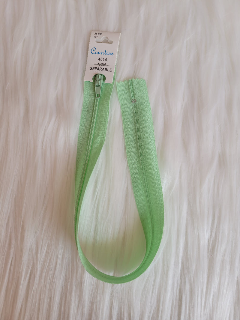 35cm zips (zippers)
