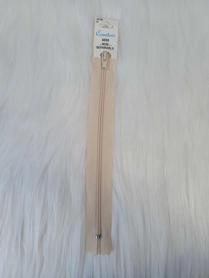 Zips 20cm (Fermetures éclaires)