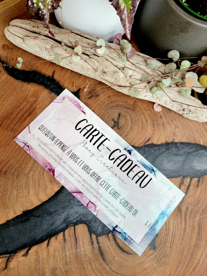Carte-Cadeau Phany Créations