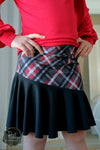 Red Diagonal Plaid