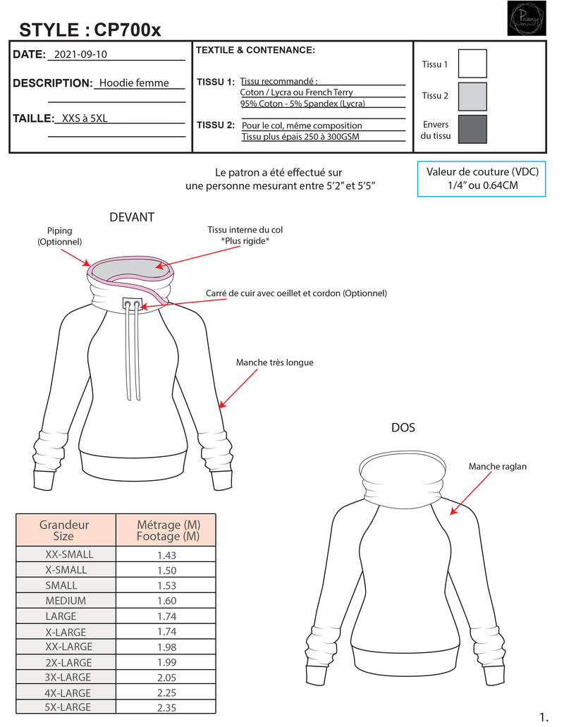 Patron sweatshirt 2025