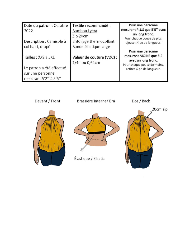 PATTERN - Flare Top Phany Creations