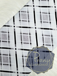 Plaid Blanc