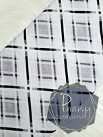 Plaid Blanc